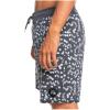 Quiksilver Mens Surfsilk Washed 18 Boardshort Swim Trunk(Black)