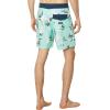 Quiksilver Mens Surfsilk Washed Sessions 18 Boardshort Swim Trunk(Beach Glass)
