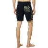 Quiksilver Mens Surfsilk Washed Sessions 18 Boardshort Swim Trunk(Camo)