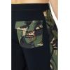 Quiksilver Mens Surfsilk Washed Sessions 18 Boardshort Swim Trunk(Camo)