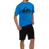 Quiksilver Rash Guard for Men UPF 50+ Big and Tall Swim Long & Short Sleeve Shirt