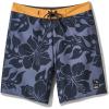 Quiksilver – Mens Surfsilk Hi Biscus Straight 20 Boardshort(Black)