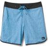 Quiksilver – Mens Surfsilk Scallop 19 Boardshort(Aqua Blue)