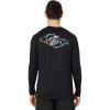 Quiksilver Mens Everyday Surf Tee Long Sleeve(Black/White)
