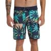 Quiksilver Mens Highline Scallop 19 Boardshorts Swim Trunk(Dark Navy)