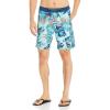Quiksilver Mens Highlite Arch 19 Boardshort Swim Trunk Bathing Suit(Iced Aqua)