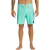 Quiksilver Mens Original Arch Panel 18 Boardshorts Swim Trunk(Beveled Glass)