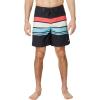 Quiksilver Mens Quiksilver Men’s Everyday Stripe 19 Boardshort Swim Trunk(Black 241)