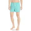 Quiksilver Men’s Standard Everyday 15 Elastic Waist Volley Swim Trunk Bathing Suit(Angel Blue Heather)