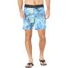 Quiksilver Men’s Standard Ocean Scallop 18 Boardshort Swim Trunk Bathing Suit(Ocean)