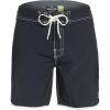 Quiksilver Men’s Standard Original Scallop 18 Boardshort Swim Trunk(Black)