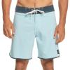 Quiksilver Men’s Standard Original Scallop 18 Boardshort Swim Trunk(Sky Blue)