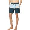 Quiksilver Men’s Standard Surfsilk Division 17 Volley Swim Trunk Boardshort(Midnight Navy)