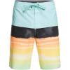 Quiksilver Mens Surfsilk Panel 20 Boardshort Swim Trunk Bathing Suit(Angel Blue)