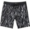 Quiksilver Mens Surfsilk Straight Leg 19 Boardshorts Swim Trunk(Black)
