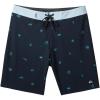 Quiksilver Mens Surfsilk Straight Leg 19 Boardshorts Swim Trunk(Dark Navy)