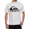 Quiksilver Rash Guard for Men UPF 50+ Big and Tall Swim Long & Short Sleeve Shirt White