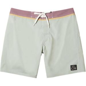 Quiksilver – Mens Original Straight Leg Solid 18 Boardshort, Color Desert Sage, Size: 38