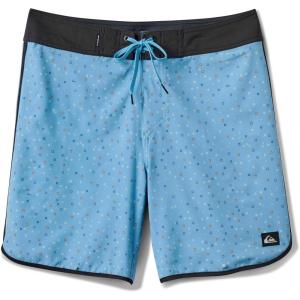 Quiksilver – Mens Surfsilk Scallop 19 Boardshort(Aqua Blue)