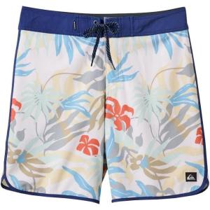 Quiksilver – Mens Surfsilk Scallop 19 Boardshort(Off-white)