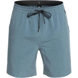 Quiksilver Mens Amphibian 18″ Boardshort(Bering Sea (Taxer Heather))