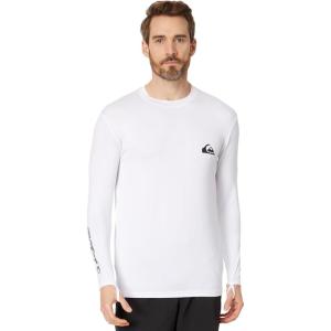 Quiksilver Mens Everyday Surf Tee Long Sleeve(White)