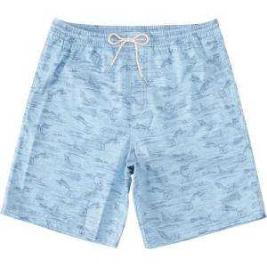 Quiksilver Mens Men’s Marlin Jig Volley Swim Trunk Boardshort(Dusk Blue Marlin Vy)