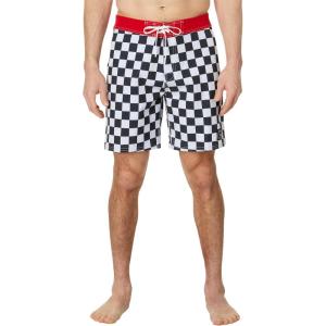 Quiksilver Mens Original Straight Leg 18 Boardshorts(Wild Fern Black)