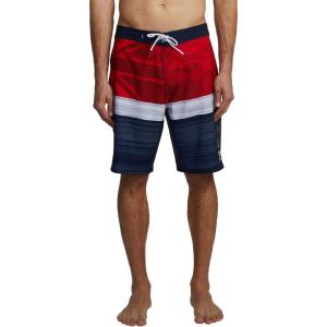 Quiksilver Men’s Standard Highline Hawaii Blocked 20 Boardshort Swim Trunk(Navy Blazer)