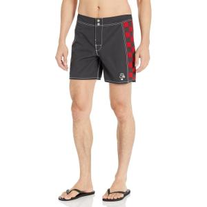 Quiksilver Men’s Standard Original Arch 16 Boardshort Swim Trunk Bathing Suit(Tarmac)