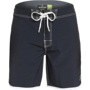 Quiksilver Men’s Standard Original Scallop 18 Boardshort Swim Trunk(Black)