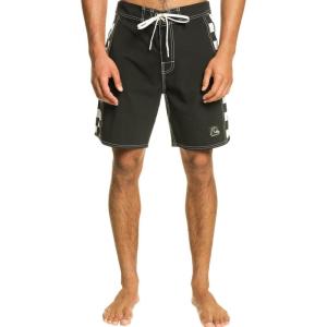 Quiksilver Men’s Standard Original Scallop 18 Boardshort Swim Trunk(Black (Arch))