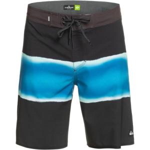 Quiksilver Men’s Standard Surfsilk Air Brush 19 Boardshort Swim Trunk(Black/Black)