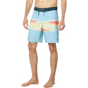 Quiksilver Men’s Standard Surfsilk Air Brush 19 Boardshort Swim Trunk(Sky Blue)