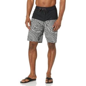 Quiksilver Men’s Standard Surfsilk Inked 21 Boardshort Swim Trunk(Black)