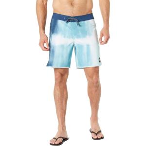 Quiksilver Men’s Standard Surfsilk Scallop 19 Boardshort Swim Trunk Bathing Suit(Delph Blue)