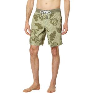 Quiksilver Men’s Standard Throwback Print Boardshort(Tea Throwback)