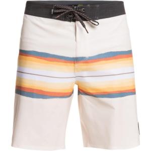 Quiksilver Mens Surfsilk Resin Tint 19 Boardshort Swim Trunk Bathing Suit(Antique White)