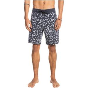 Quiksilver Mens Surfsilk Washed 18 Boardshort Swim Trunk(Black)