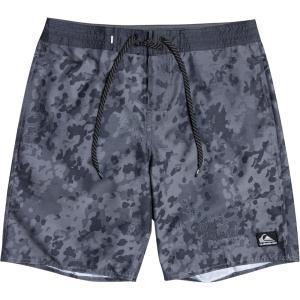 Quiksilver Mens The Beachshort 19″ Swim Trunk(Black)
