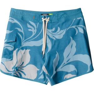 Quiksilver Mens Throwback Boardshort Boardshort Swim Trunk(Seaport Big Charmer Bs (Big Charmer))