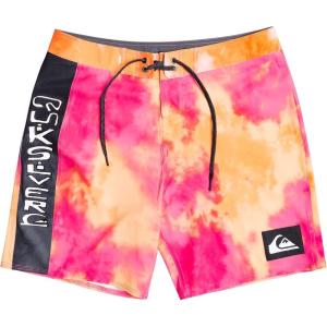Quiksilver Surfsilk Acid Wash 18″ Boardshorts(Shocking Pink)