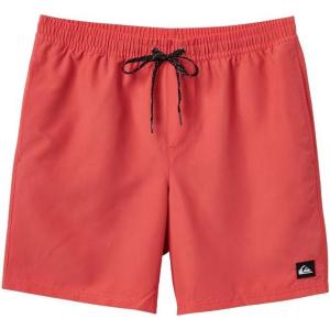 Solid Golden Haze 17″ Everyday Swim Trunks by O5 Quiksilver(Coral)