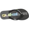 Quiksilver Boy’s Molokai Art Youth Flip-Flop(Black/Grey/Green)
