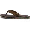 Quiksilver Men’s Flip Flop Sandal(Brown 2)