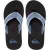 Quiksilver Men’s Monkey Abyss Three-Point Sandal(Blue Black Blue)