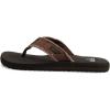 Quiksilver Men’s Monkey Abyss Three-Point Sandal(Demitasse Solid)