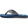Quiksilver Men’s Monkey Abyss Three-Point Sandal(Navy Blazer Stripe 2)