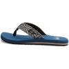 Quiksilver Men’s Monkey Abyss Three-Point Sandal(Navy Blazer Stripe 2)