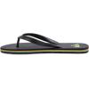 Quiksilver mens Flip Flop(Charcoal)